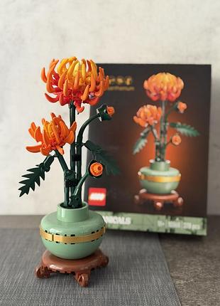 Конструктор lego botanicals хризантема