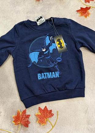 Теплий світшот на хлопчика бетмен batman