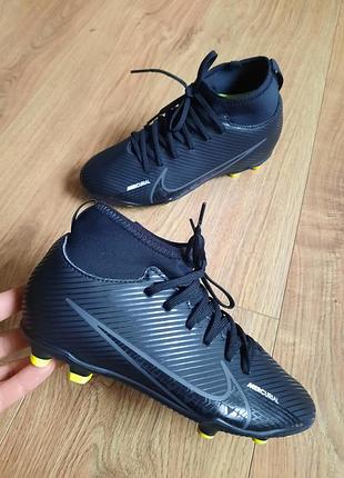 Бутси nike mercurial superfly 9 з носком копочки