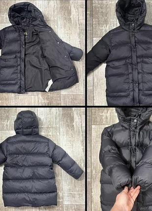 Пуховик жіночий zara чорний