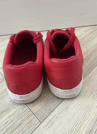 Кеди жіночі guess червоні 5