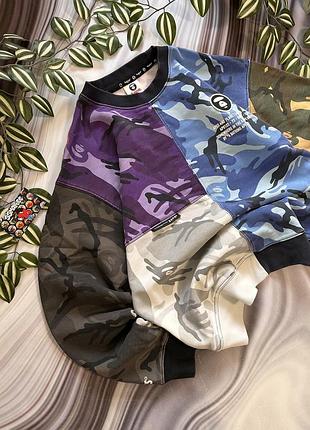 Оверсайз aape світшот by a bathing ape m supreme style