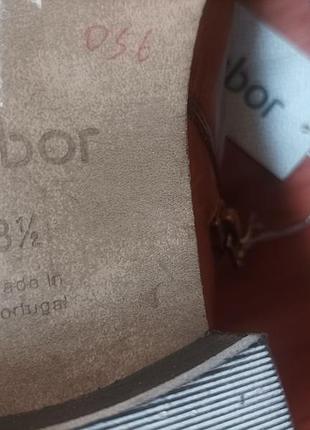 Новые кожаные сапожки gabor 5