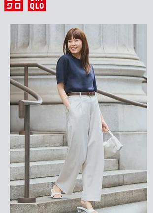 Вязаная футболка milano uniqlo