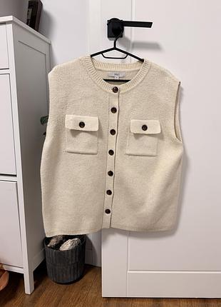 Жилетка жіноча m&s бежева