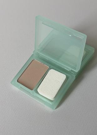 Уцінка❗️clinique - perfectly real compact makeup - компактна тональна пудра, відтінок 110 (vf-p)
