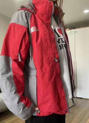 Трекінгова мембранна куртка/ вітровка the north face gore-tex
