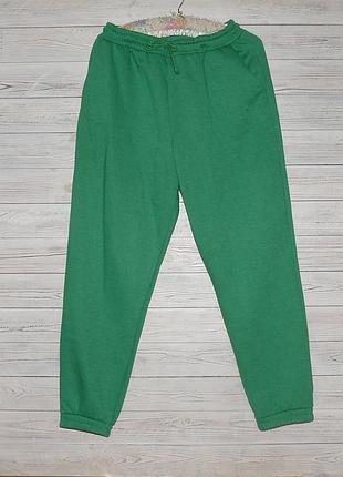 Zara утепленные женские джогеры на флисе, р. l