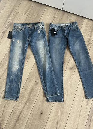 Джинси унісекс guess regular fit та slim fit, сині, розмір 8-10