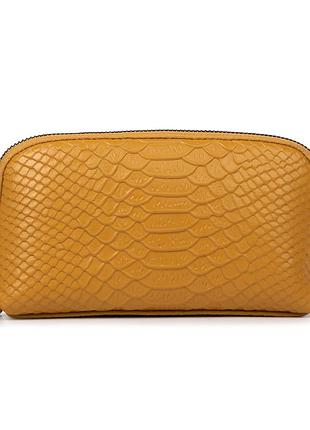 Podium косметичка кожа 60096 yellow