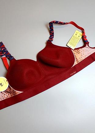 Бюстгальтер бюст бюстик лиф лифчик triumph triaction спорт 70e