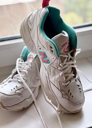 Кросівки чоловічі new balance білі 41,5
