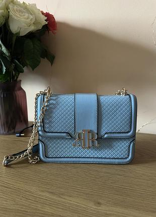 Сумки для жінок river island блакитна стьобана