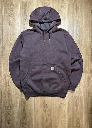 Худі carhartt бордове, розмір m (оверсайз s)