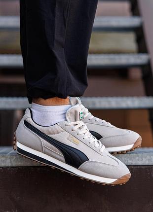 Кросівки puma easy rider beige black