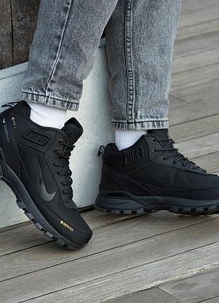 Кроссовки мужские nike rivah bid winter fur black