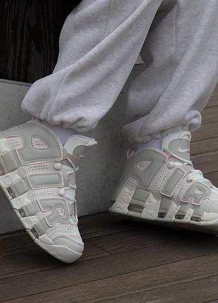 Кросівки жіночі nike air more uptempo grey rose