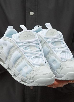 Кросівки жіночі nike air more uptempo low triple white