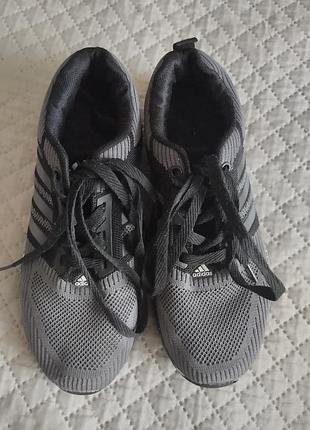 Кросівки для хлопця adidas сірі