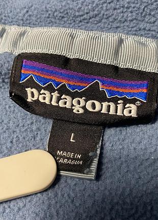 Чоловічий флісовий пуловер patagonia men's micro d snap-t pullover у забарвленні light beryl green в розмірі l вироблено з полієстру 4