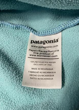 Чоловічий флісовий пуловер patagonia men's micro d snap-t pullover у забарвленні light beryl green в розмірі l вироблено з полієстру 5