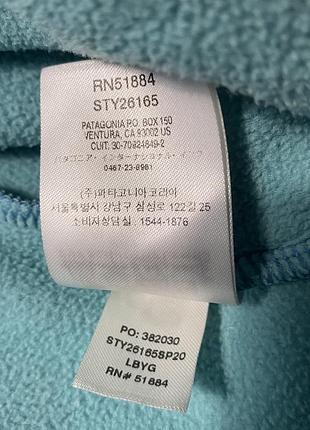 Чоловічий флісовий пуловер patagonia men's micro d snap-t pullover у забарвленні light beryl green в розмірі l вироблено з полієстру 6