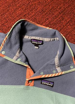 Чоловічий флісовий пуловер patagonia men's micro d snap-t pullover у забарвленні light beryl green в розмірі l вироблено з полієстру 3