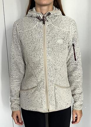 Флісова кофта the north face жіноча з капюшоном