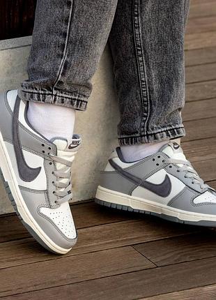 Кроссовки мужские nike sb dunk grey