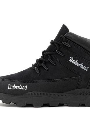 Timberland euro sprint черевики чорні чоловічі 45