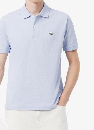 Поло чоловіче lacoste блакитне