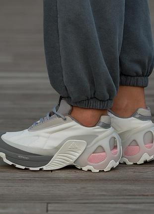 😍 женские кроссовки adidas edge runner white grey rose