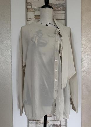 Блуза з шовку weekend max mara 9