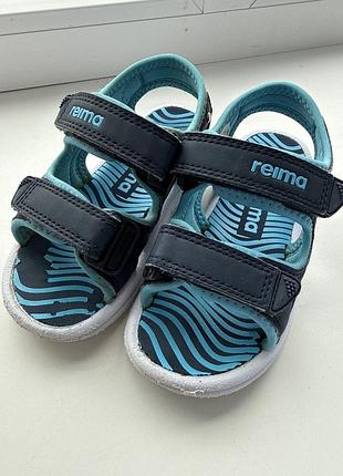 Босоніжки для хлопчика reima сині 17 см