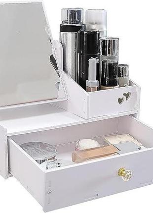Органайзер для косметики 29*17 см lecylanker make up organizer настольный деревянный органайзер с зеркалом