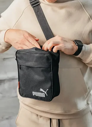 Чоловічий месенджер puma, сумка через плече спорт пума барсетка 3