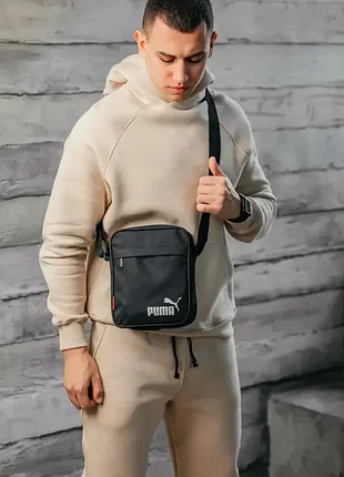 Чоловічий месенджер puma, сумка через плече спорт пума барсетка 4