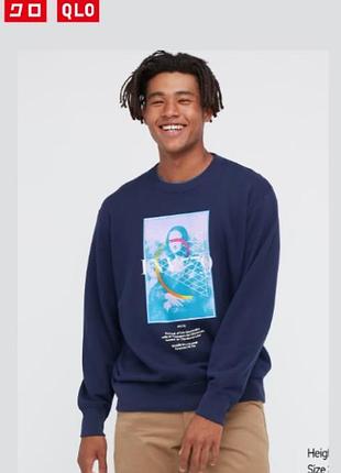 Світшот ut archive louvre graphic uniqlo