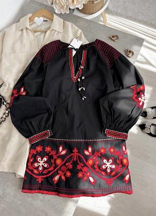 Сукня вишиванка zara