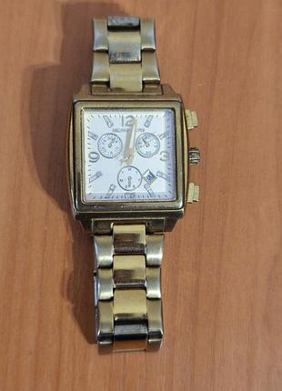 Michael kors золотистые наручные часы