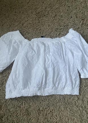 Топ h&m котон 3