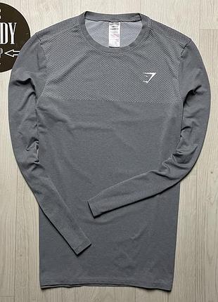Мужской лонгслив gymshark, размер l