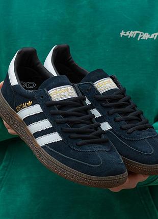 😍 жіночі кросівки adidas spezial black