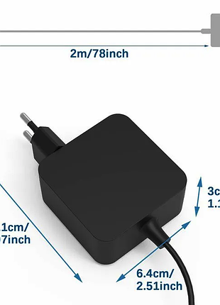 Блок питания для нетбука ,ноутбука 19в / 2.3а (power adapter nd-a065w1902370) 2