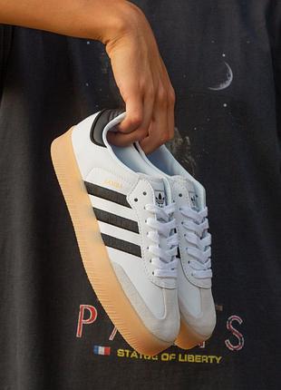 😍 жіночі кросівки adidas samba plat