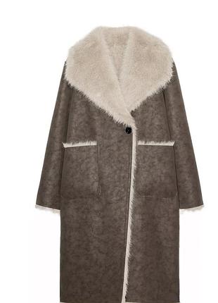 Нова дублянка шуба zara 3
