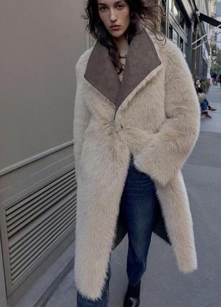 Нова дублянка шуба zara