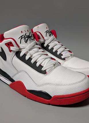 Мужские кроссовки nike air flight legacy white/red размер eur 45 / 29 см