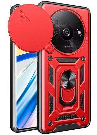 Чохол ummi camshield serge ring для xiaomi redmi a3 / a3x червоний / red