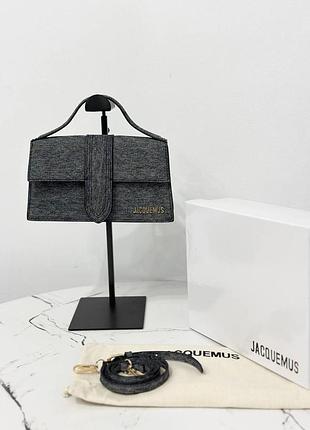 Текстильна сумка в кольорі джинс